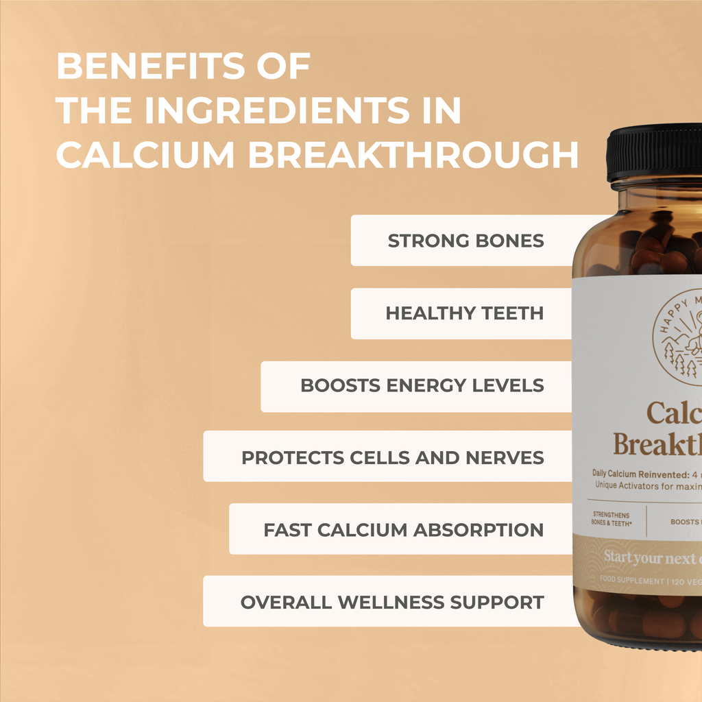 Calcium Rastlina Calcium Breakthrough™ - Starke Knochen und allgemeines Wohlbefinden